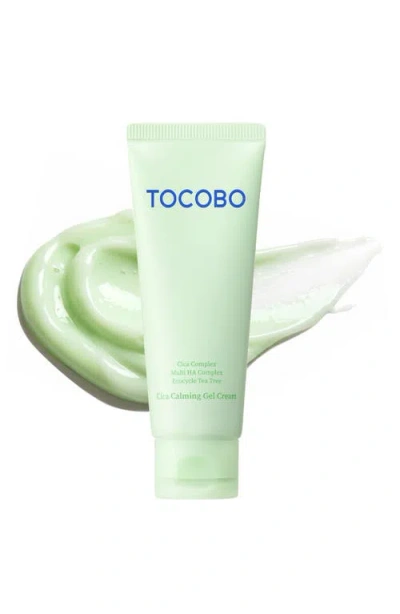 Tocobo Cica Calming Gel Cream In Transparent