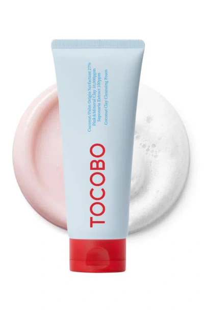Tocobo Coconut Clay Cleansing Foam In Transparent