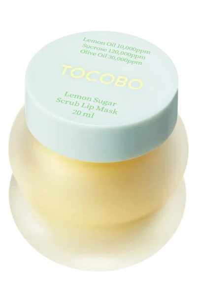 Tocobo Lemon Sugar Scrub Lip Mask In Transparent