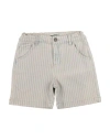 Tocoto Vintage Toddler Boy Denim Shorts Blue Size 4 Cotton, Elastane In Blue