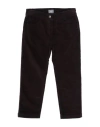 Tocoto Vintage Toddler Boy Pants Dark Brown Size 4 Cotton, Elastane In Brown