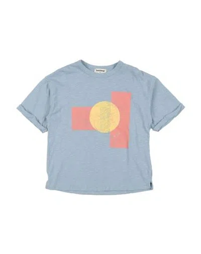 Tocoto Vintage Babies'  Toddler Boy T-shirt Light Blue Size 6 Cotton