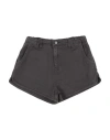 Shop Tocoto Vintage Toddler Girl Denim Shorts Grey Size 6 Cotton, Elastane