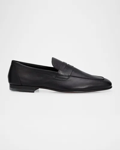 Tod & Apos;s Men & Apos;s Leather Penny Loafers In Black