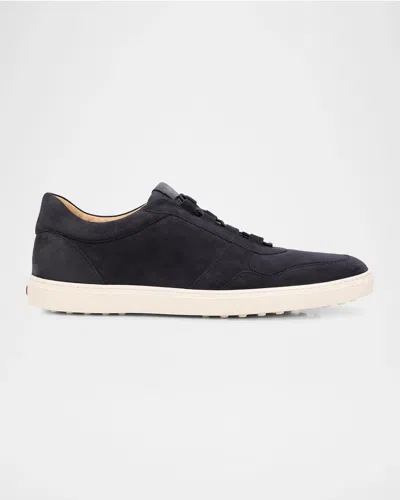 Tod & Apos;s Men & Apos;s Suede Slip-on Sneakers In Blue
