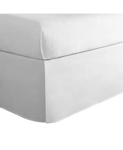 Today's Home Cotton Blend Tailored Bed Skirt, California King In White