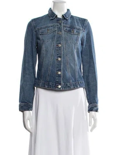 Pre-owned Todd Oldham Vintage 1990's Denim Jacket In Blue