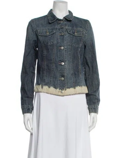 Pre-owned Todd Oldham Vintage 1990's Denim Jacket In Multi