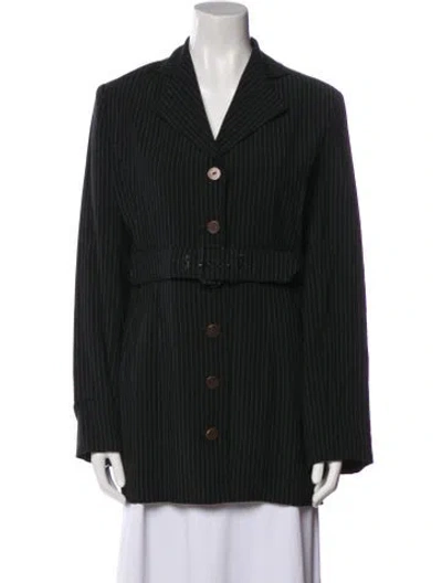Pre-owned Todd Oldham Vintage 1994 Coat In Black