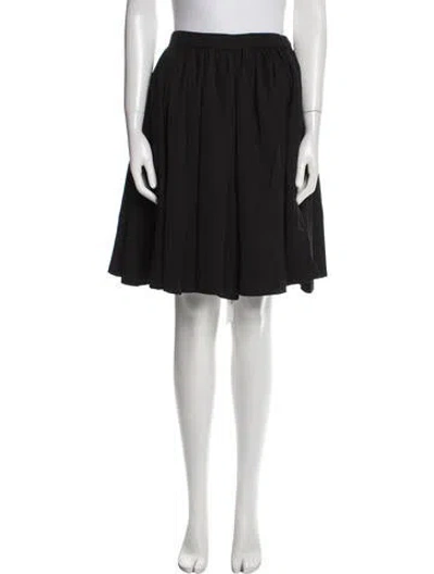 Pre-owned Todd Oldham Vintage Knee-length Skirt In Black