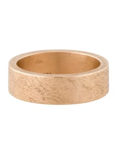 Pre-owned Todd Reed 18k Band Ring In Multi