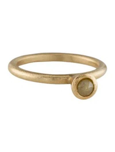 Pre-owned Todd Reed 18k Diamond Ring In Multi