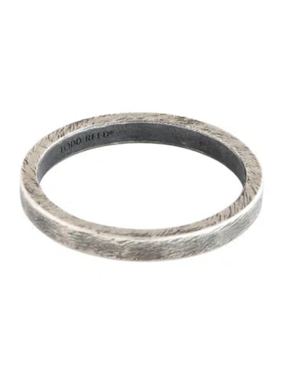Pre-owned Todd Reed Brushed Band In Multicolor