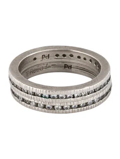 Pre-owned Todd Reed Diamond Eternity Bands Set In Multi