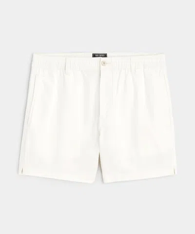 Todd Snyder 5" Cotton Beachcomber Short In Bisque In White