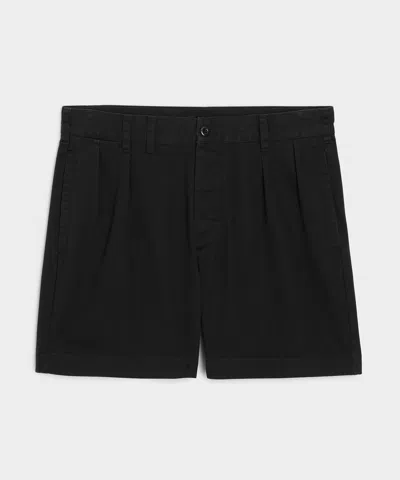 Todd Snyder 5" Cotton Officer Short In Black