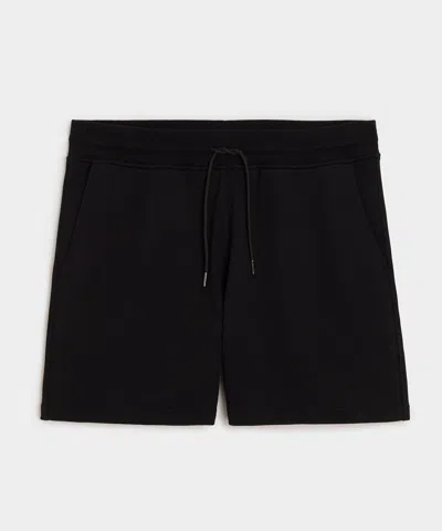 Todd Snyder 5" Foundation Sweatshort In Pitch Black