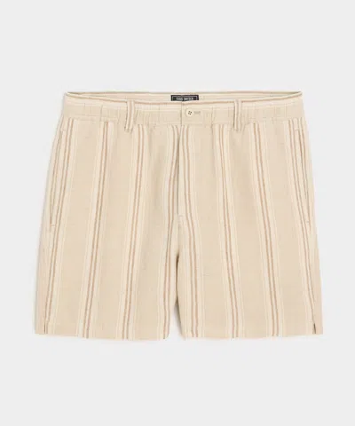 Todd Snyder 5" Linen Beachcomber Short In Brown