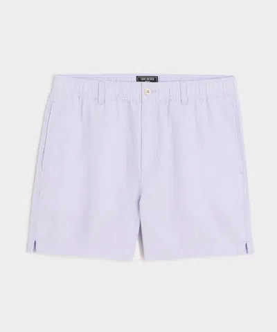 Todd Snyder 5" Linen Beachcomber Short In Purple