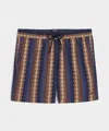 Todd Snyder 5" Montauk Swim Trunk In Blue