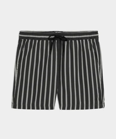 Todd Snyder 5" Montauk Swim Trunk In Black
