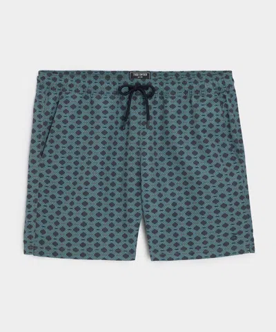 Todd Snyder 5" Montauk Swim Trunk In Navy In Blue