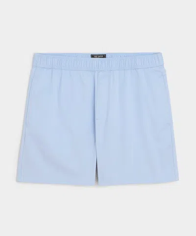 Todd Snyder 5" Poplin Short In Blue