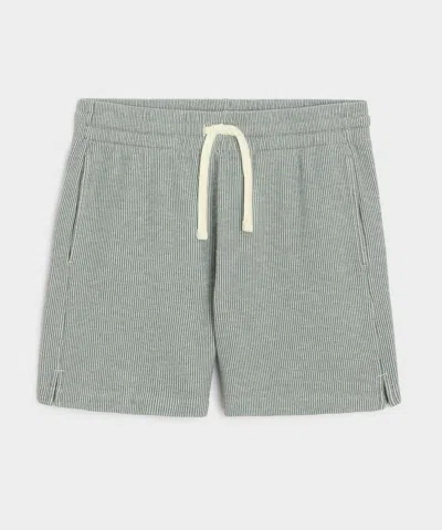 Todd Snyder 6" Striped Short In Faded Jade In Green