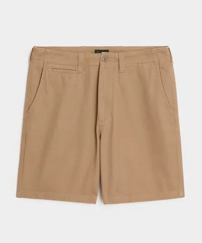 Todd Snyder 7" Favorite Chino Short In Khaki In Neutral