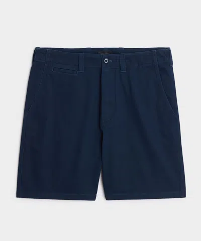 Todd Snyder 7" Favorite Chino Short In Navy In Blue