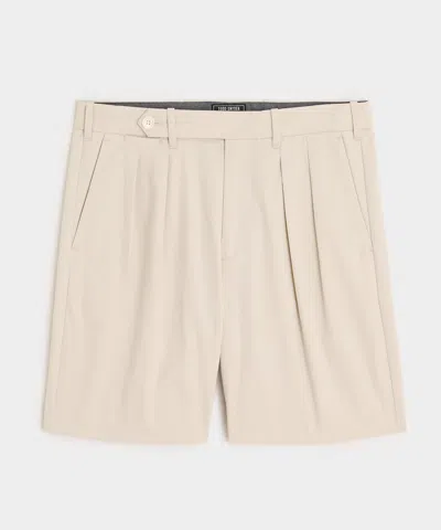 Todd Snyder 7" Pleated Tab Short In Gray
