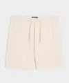 Todd Snyder 7" Textured Cotton Beach Short In Neutral