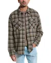 Todd Snyder Alaskan Chamois Shirt In Grey