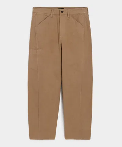 Todd Snyder Barrel Pant In Khaki In Brown