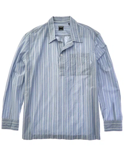 Todd Snyder Beach Popover In Blue