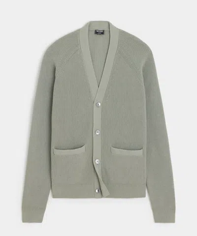 Todd Snyder Beechwood Cardigan In Green