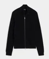 Todd Snyder Beechwood Full-zip Sweater In Black