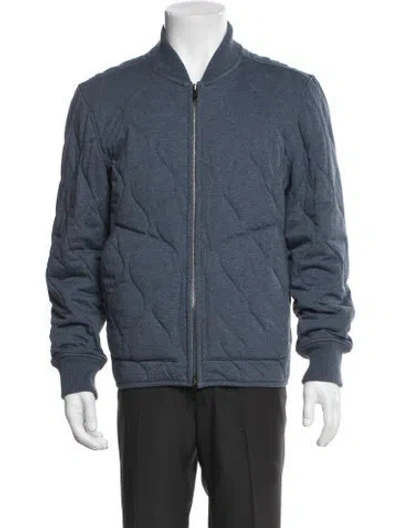 Pre-owned Todd Snyder Bomber Jacket In Blue