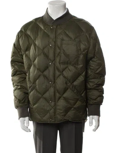 Pre-owned Todd Snyder Bomber Jacket In Green