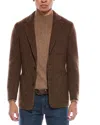 Todd Snyder Brown Multi Birdseye Patch Pocket Wool Sport Coat In Brown
