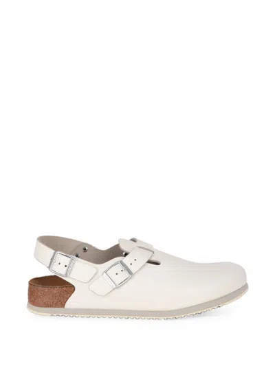 Todd Snyder Buckle-fastening Slingback Lmules In White