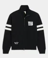 Todd Snyder By Fanatics For Nfl Giants Full-zip Fleece Sweatshirt In Black