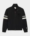 Todd Snyder By Fanatics For Nhl New York Rangers Full-zip Fleece Sweatshirt In Black
