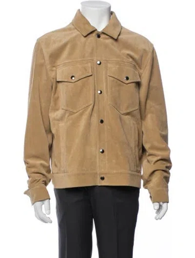 Pre-owned Todd Snyder Calfskin Jacket In Neutrals