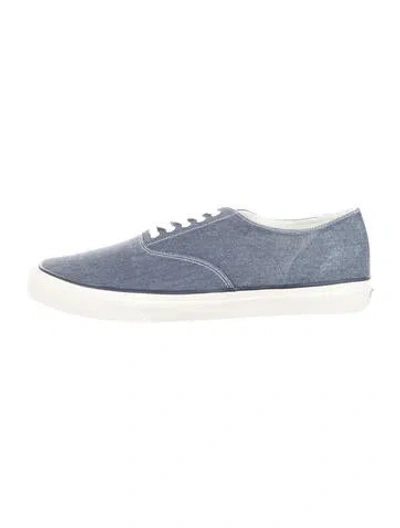 Pre-owned Todd Snyder Canvas Sneakers W/ Tags In Blue