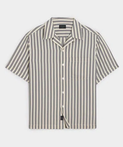 Todd Snyder Capri Shirt In Cream In Gray