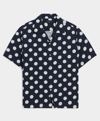 Todd Snyder Capri Shirt In Navy In Blue