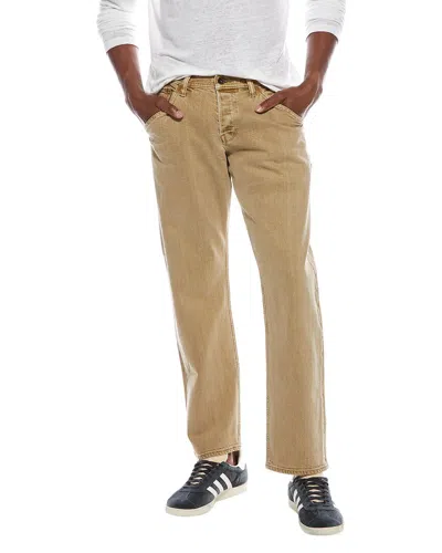 TODD SNYDER CARPENTER WHEAT SLIM FIT JEAN