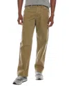 Todd Snyder Carpenter Yellow Relaxed Fit Jean In Green