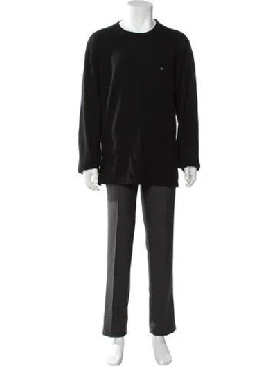 Pre-owned Todd Snyder Cashmere Crew Neck Pullover In Black